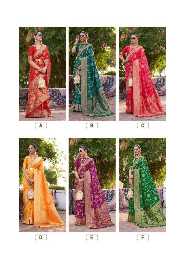 Shangrila Gulmohar Silk 6 Heavy Silk Designer Festive Wear Saree Collection
